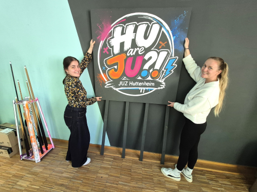 Emely Maier im JUZ Huttenheim